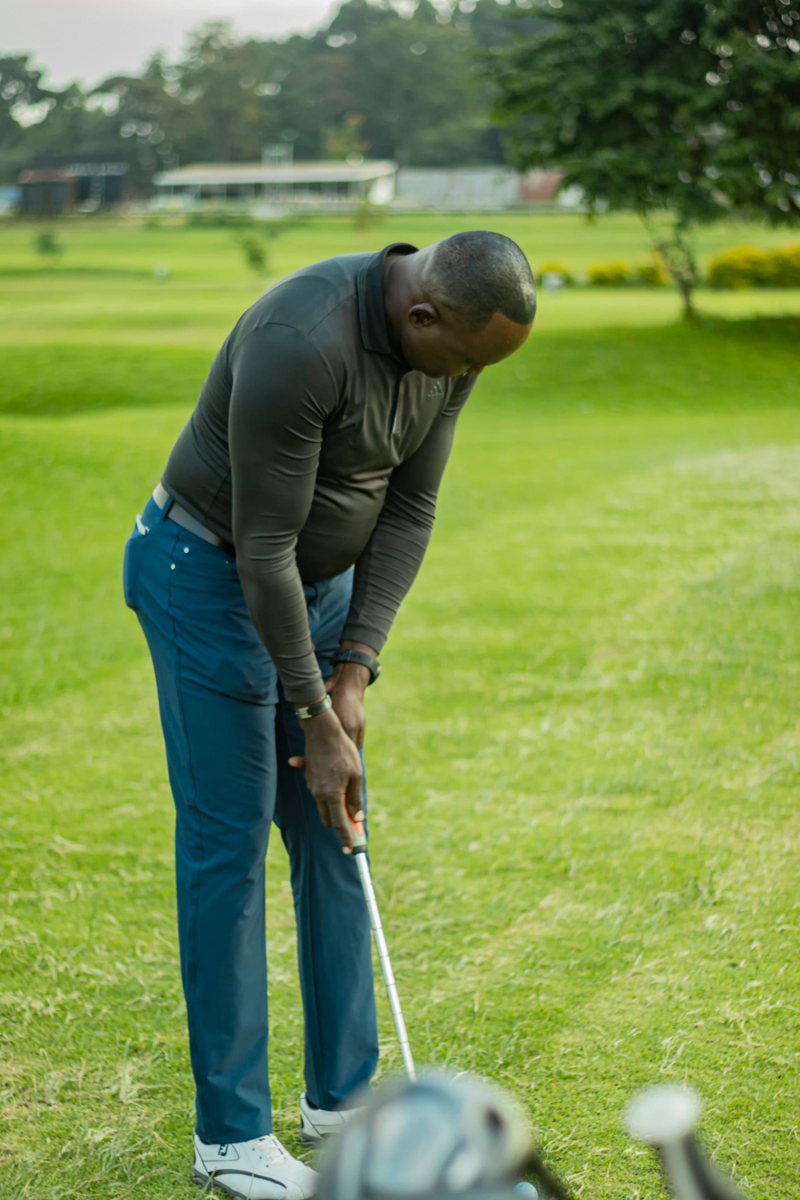Tee shot on a Nairobi course