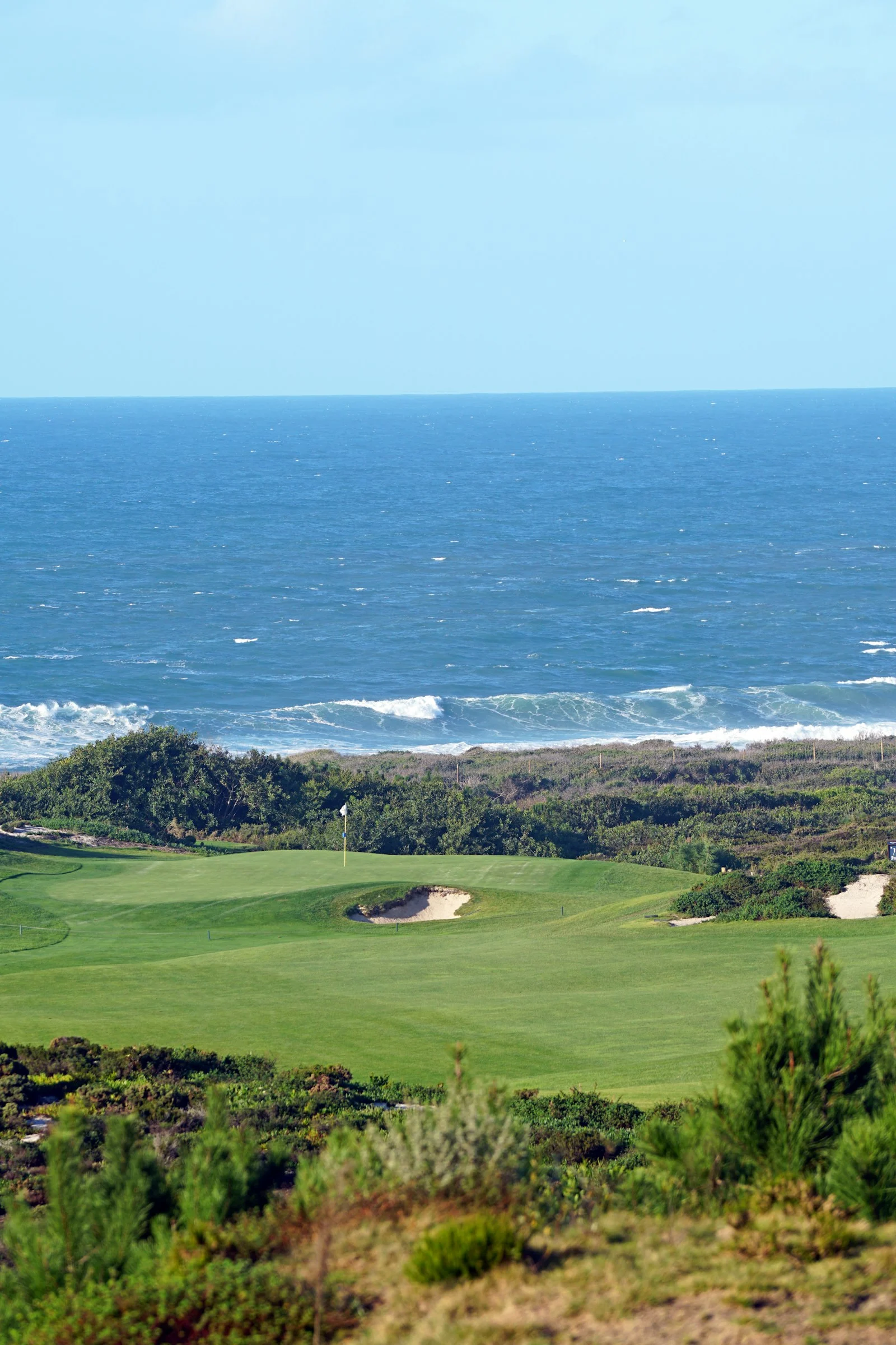 Ocean course on the Kenya coast