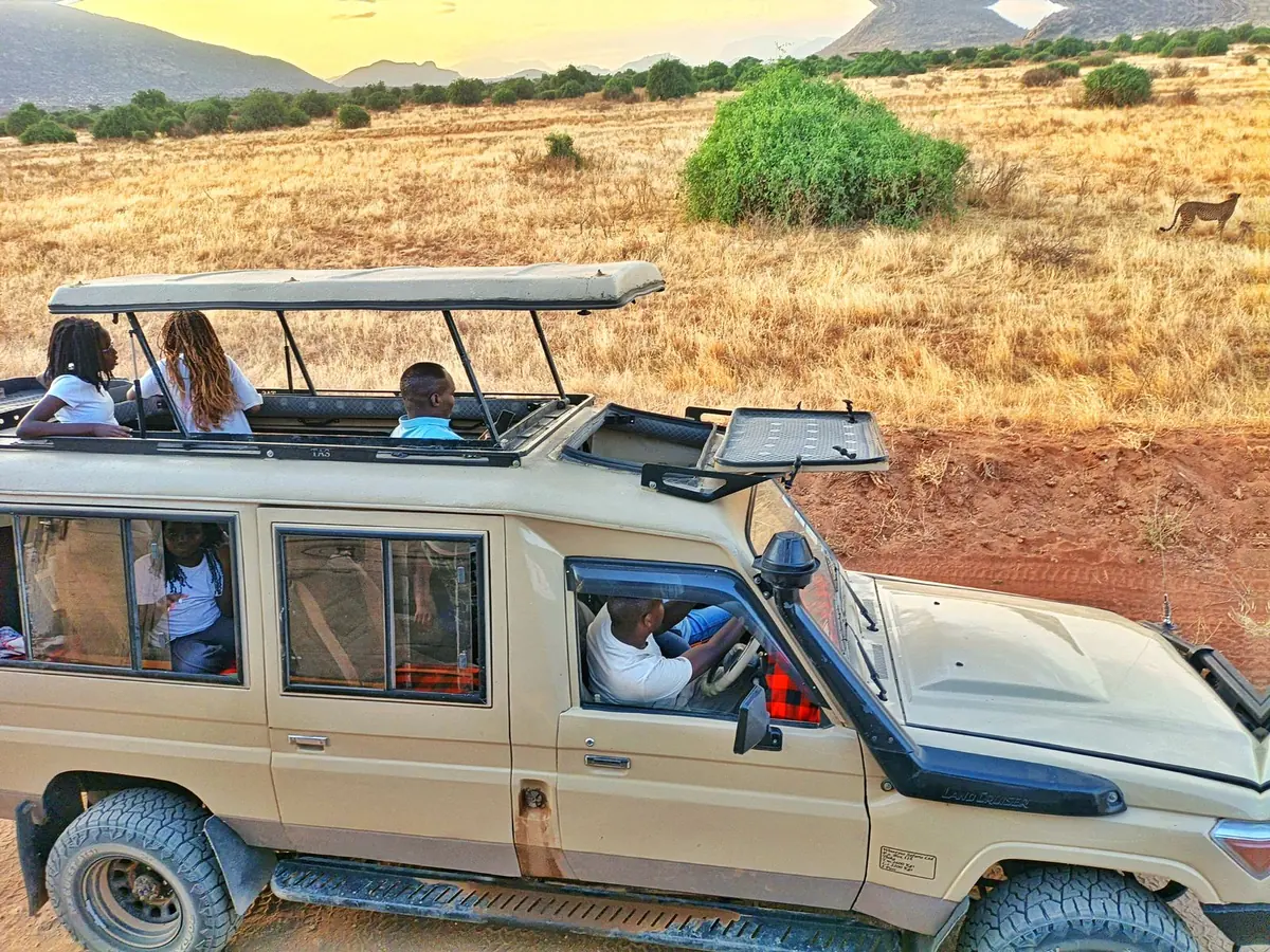 Game drive in Samburu National Reserve